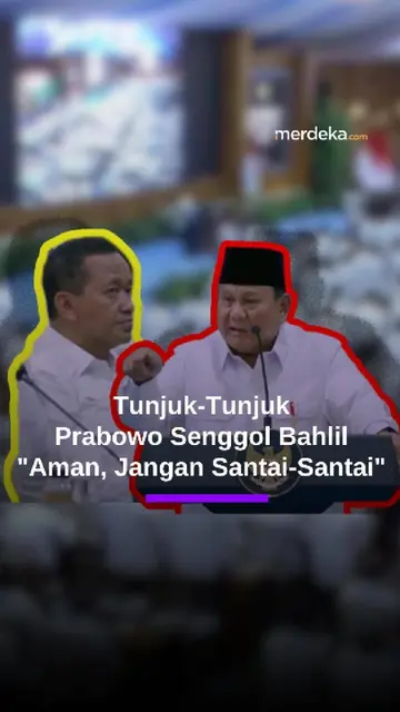 Prabowo Tunjuk-Tunjuk Senggol Bahlil Soal Stok BBM Indonesia: Aman Tapi Jangan Santai-Santai!