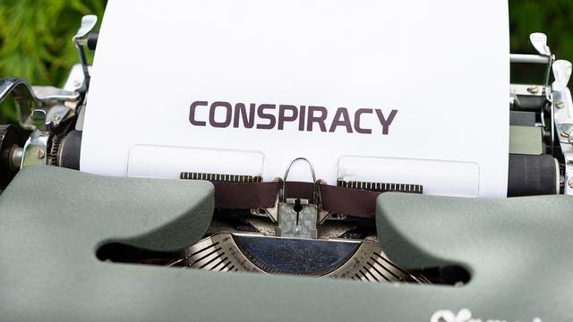 Ilustrasi tulisan konspirasi