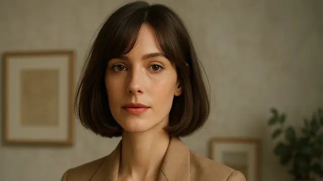 Model Rambut Bob untuk Wajah Panjang