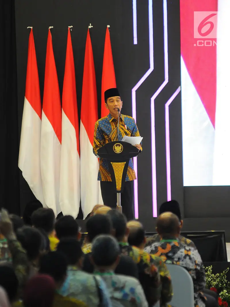 Jokowi Luncurkan Masterplan Ekonomi Syariah Indonesia 2019-2024