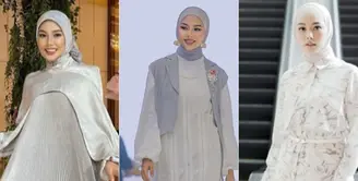 Inspirasi Outfit Lebaran Tidak Mengenakan Abaya dari Dara Arafah. [@daraarafah]