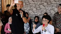 Ganjar Pranowo Diajak Main Sulap, Dapat Kartu 3 Hati