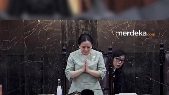 Adab Prabowo Depan Puan Maharani Beri Salam Membungkuk Jelang Pidato di Paripurna DPR