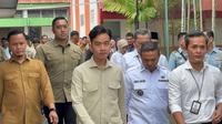 Wakil Presiden Rakabuming Raka datang ke Kantor Pos Pekanbaru memantau penyaluran BSU. (Liputan6.com/Istimewa)