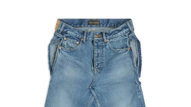 Tampilan Nyentrik BCL Pakai Atasan Menyerupai Celana Jeans Curi Perhatian