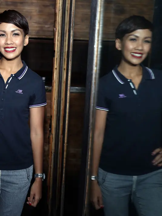 Melanie Putria merasakan sendiri manfaat dari berlari secara rutin yang ia lakoni. (Foto:M.Akrom/bintang.com)