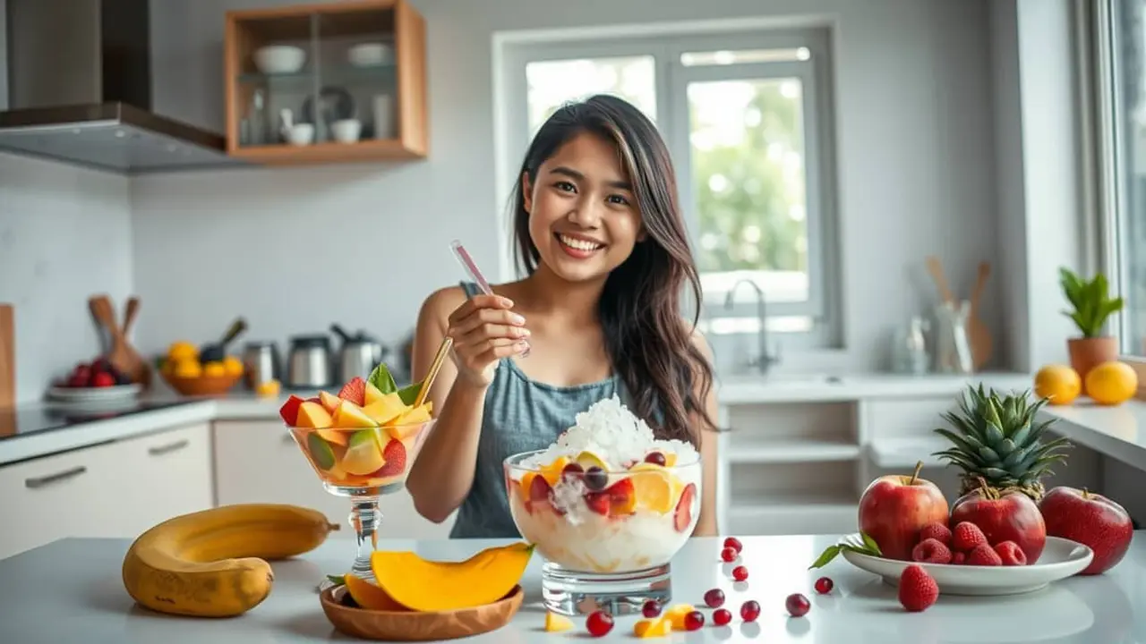 resep es buah segar