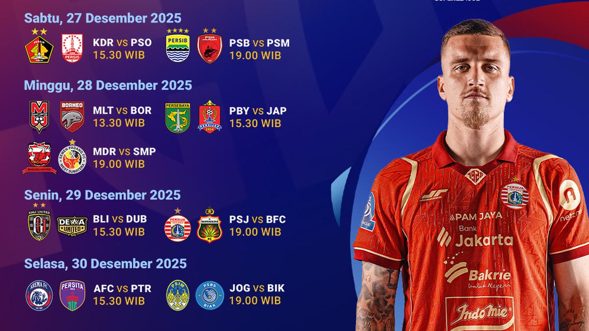 Jadwal Pertandingan BRI Super League Pekan ke-8, Eksklusif di Vidio