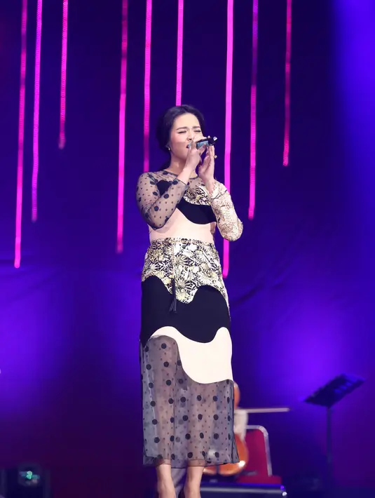 Suara khas yang dimiliki oleh Raisa Andriana selalu menghipnotis setiap orang yang mendengarnya. (Andy Masela/Bintang.com)