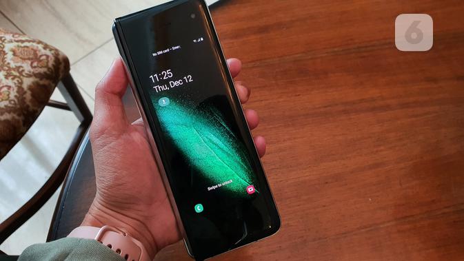 Foto Samsung Galaxy Fold (Liputan6.com/ Agustin Setyo W)