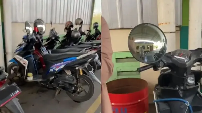 Modifikasi Nyeleneh, Kaca Spion Motor Segede Gaban