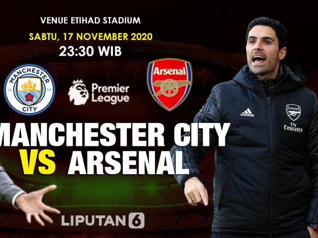 Link Live Streaming Man City Vs Arsenal Di Liga Inggris Bola Liputan6 Com