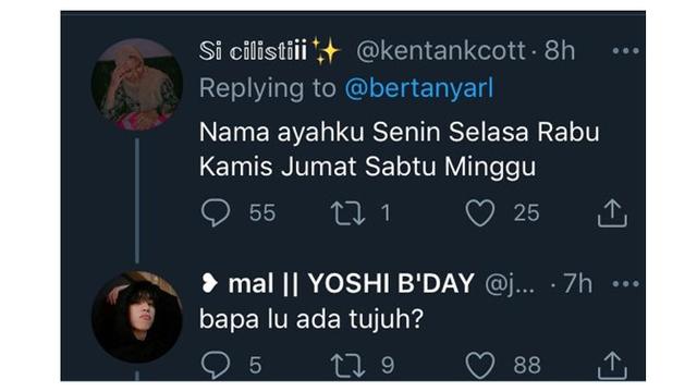 6 Potret Kocak Tebak Nama Bapak Ini Random Banget Bikin Geleng Kepala