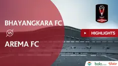 Berita video highlights Piala Presiden 2019 babak perempat final antara Bhayangkara FC menghadapi Arema FC yang berakhir dengan skor 0-4, Sabtu (30/3/2019).