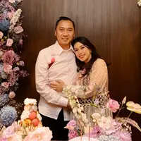 Momen hangat ulang tahun menantu SBY, Aliya Rajasa. (Sumber: Instagram/ruby_26)