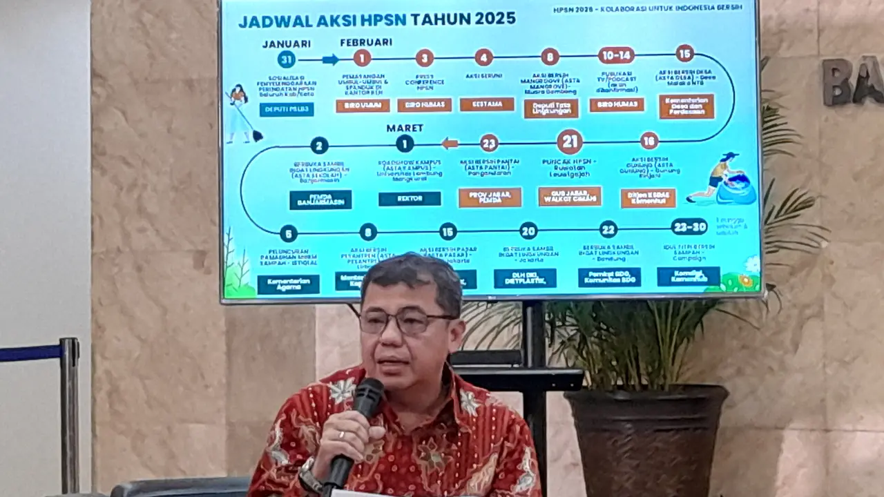 Hari Peduli Sampah Nasional 2025 Fokus Entaskan Masalah di 8 Area, Sungai Tak Termasuk