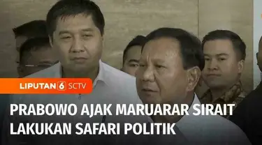 Calon Presiden nomor urut 2, Prabowo Subianto mengunjungi kantor Persekutuan Gereja-Gereja Indonesia, PGI di Salemba, Jakarta Pusat. Kehadiran Ketua Umum Partai Gerindra itu di kantor PGI ditemani politisi Maruarar Sirait yang belum lama ini mengundu...