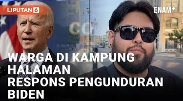 Joe Biden Mundur dari Pilpres AS, Begini Respons Penduduk di Kampung Halaman