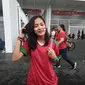 Suporter cantik Timnas Indonesia, Adelia (Cakrayuri Nuralam)