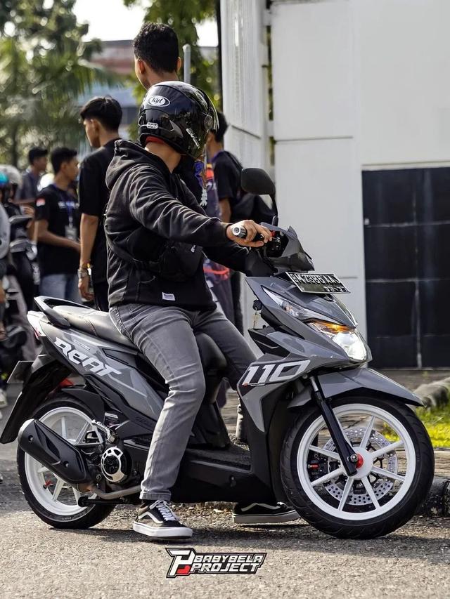 Modifikasi Honda Beat (Instagram/@beatmodifikasi_id)