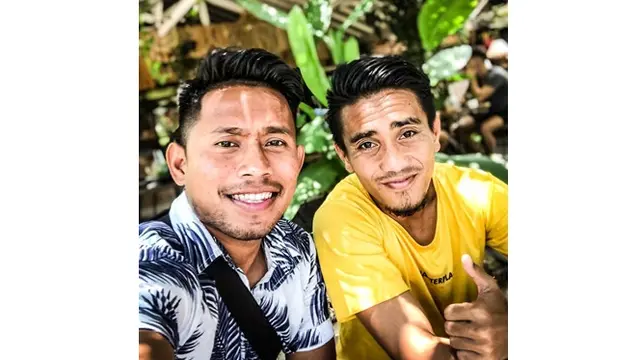 5 Momen Persahabatan Andik Vermansah dan Taufiq, Selalu Kompak