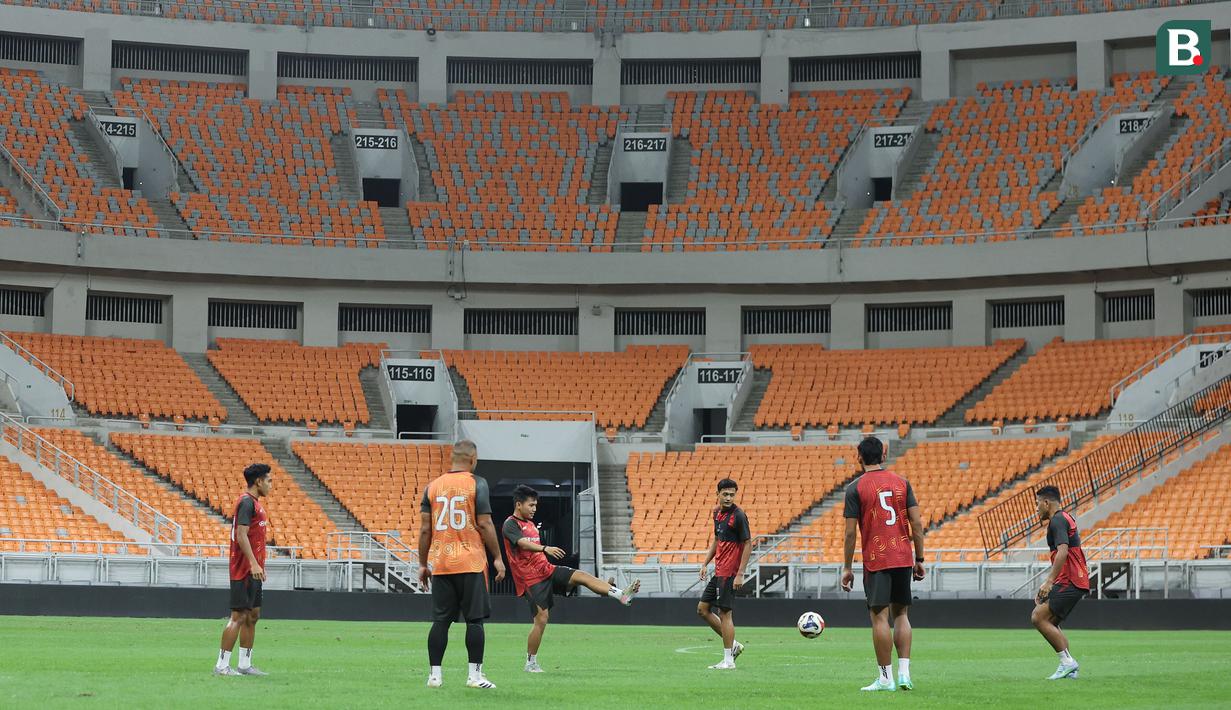 Pertandingan tersebut nantinya akan berlangsung di Jakarta Internasional Stadium, Jakarta Utara pada Selasa (03/03/2026) malam WIB. (Bola.com/M Iqbal Ichsan)