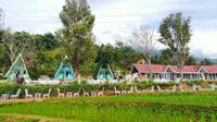 Obim Cafe Resto Villa, Desa Linggarjati, Kecamatan Cilimus, Kabupaten Kuningan, Jawa Barat. (Foto: Liputan6.com/Panji Prayitno)