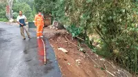 Tiga Kampung di Sukabumi Diterjang Longsor Akibat Hujan Ekstrem Dalam Sehari: Buat Rusak Jalan Desa sampai Sekolah
