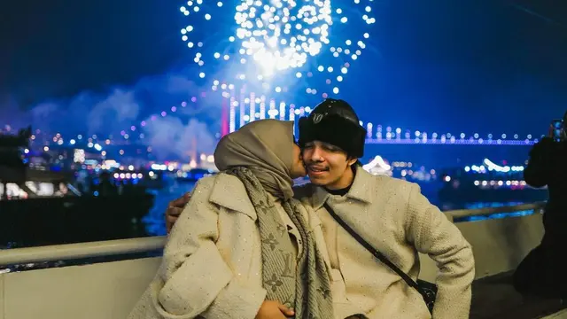 Aurel Hermansyah dan Atta Halilintar. (Foto: Instagram @aurelie.hermansyah)