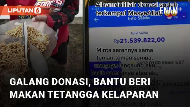 VIDEO: Bantu Beri Makan Tetangga Kelaparan Hingga Kisahnya Viral, Netizen Galang Donasi Kebaikan