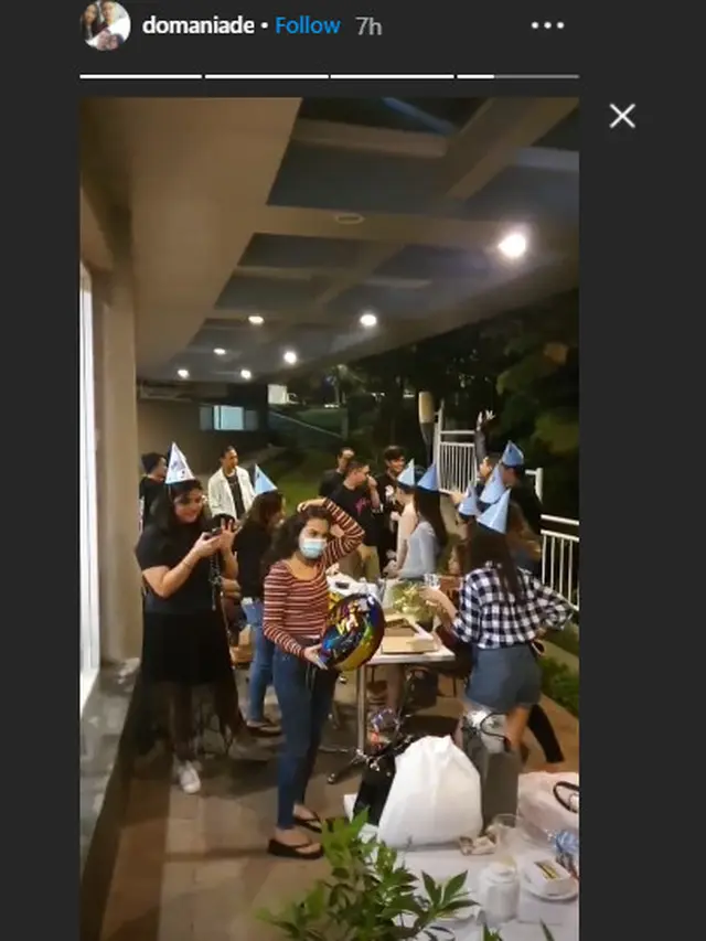 6 Momen Ulang Tahun Megan Domani, Dapat Kejutan dari Pemain 'Cinta Tapi Benci'