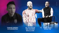 Berita video pilihan, Thomas Tuchel yang dipecat PSG dan Syahrian Abimanyu yang bermain di Johor Darul Ta'zim