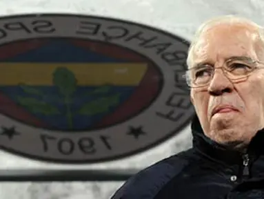 Fenerbahce head coach Spanish Luis Aragones reacts during a UEFA Champion League Group G football match against FC Dynamo in Kiev on December 10, 2008. Dynamo won 1-0. AFP PHOTO/ SERGEI SUPINSKY 