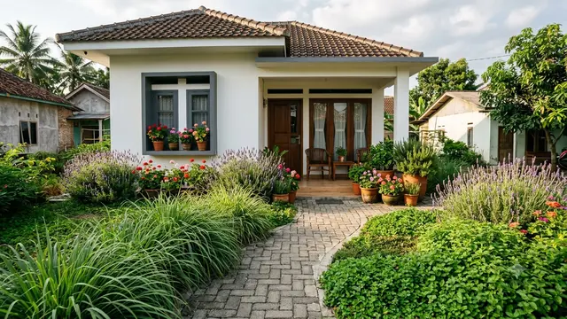 Cara Menata Taman Depan Rumah agar Tidak Mengundang Nyamuk