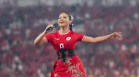 Yura Yunita Merasa Terhormat Bernyanyi Mengiringi Kemenangan Timnas Indonesia