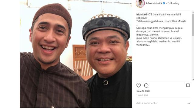 Irfan Hakim (Foto: Instagram)