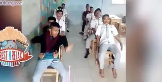 Video Parodi Bocah SMA Tiru Sopir Bus yang Ugal-ugalan