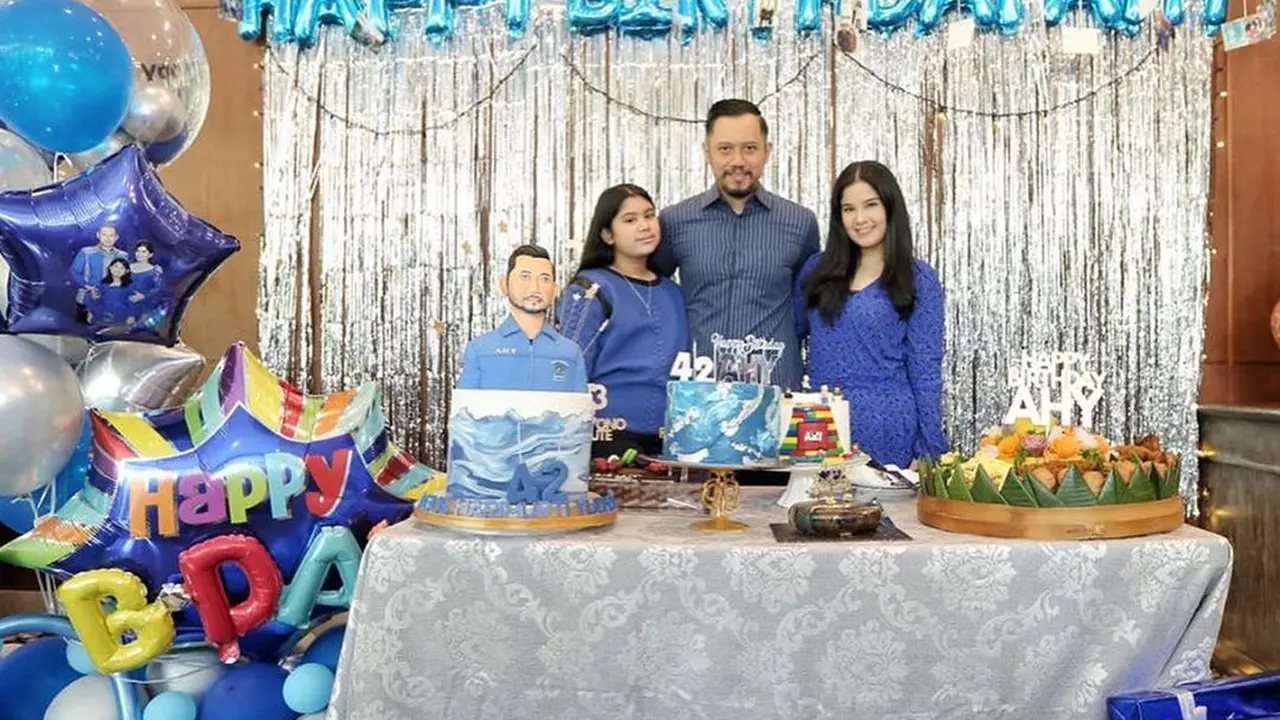 Genap Berusia 42 Tahun, Ini 6 Potret Perayaan Ulang Tahun AHY