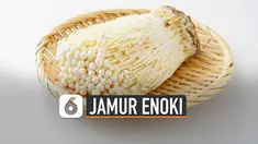 Ternyata ditemukannya listeria monocytogenes pada jamur enoki.