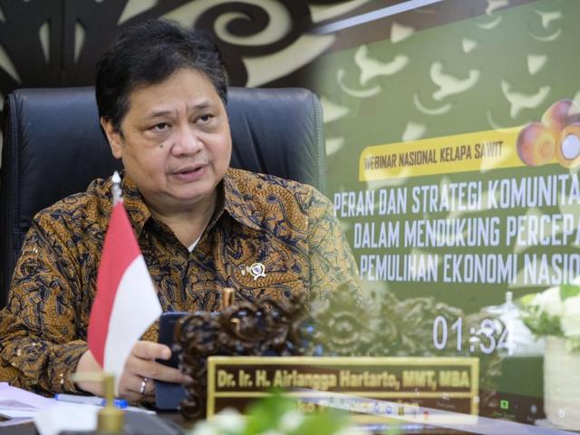 Menko Airlangga Pemerintah Komitmen Replanting 180 Ribu Hektar Kebun Kelapa Sawit Petani Bisnis Liputan6 Com