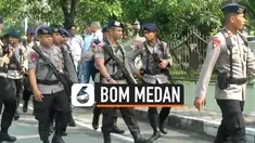 Pasca ledakan bom bunuh diri di Mapolrestabes Medan polisi melakukan sterilisasi di lokasi ledakan dan mengambil beberapa sampel ledakan. Polisi juga mengalihkan pengurusn SKCK ke sejumlah Polsek di Kota Medan.