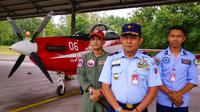 Komandan Lanud Adisutjipto Marsekal Pertama TNI Novyan Samyoga (Liputan6.com/ Zulfikar Abubakar)