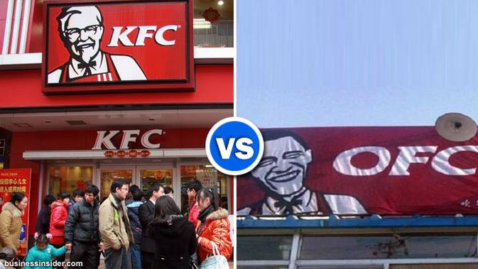 Obama Fried  Chicken  Cara Pebisnis China Meniru KFC 