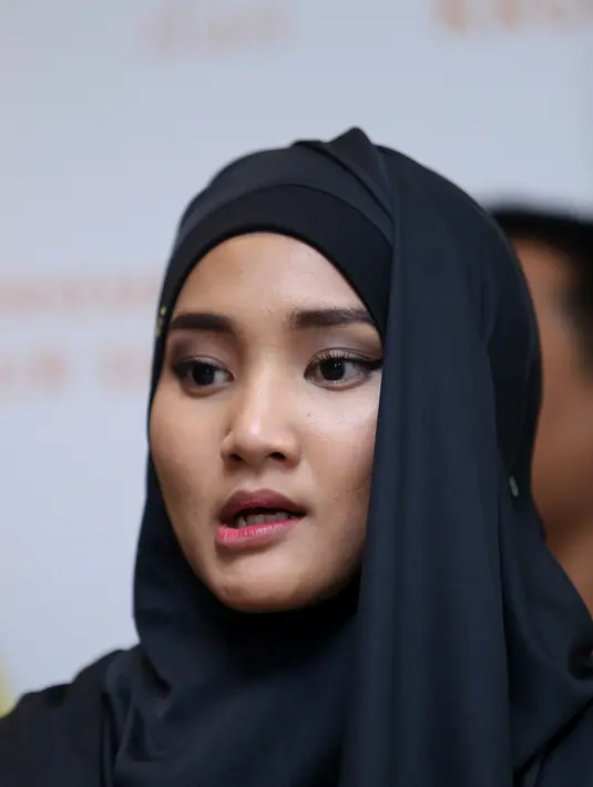 Hal yang paling sulit dilakukan Fatin saat beradegan menanggis. (Andy Masela/Bintang.com)