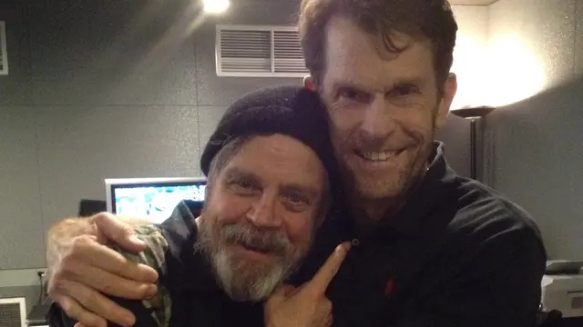 Mark Hamil dan Kevin Conroy (Foto: Twitter @MarkHamill)