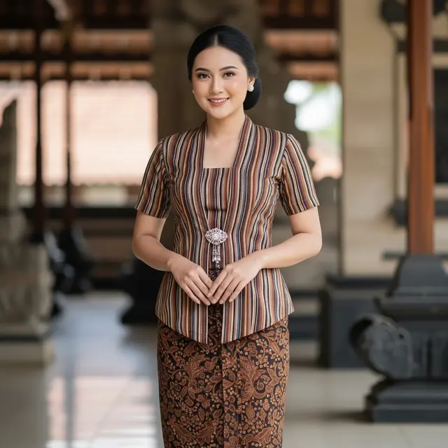 Model Baju Lurik Kutu Baru