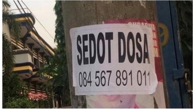4 Pamflet Unik Di Jalanan Ini Bikin Geleng Kepala