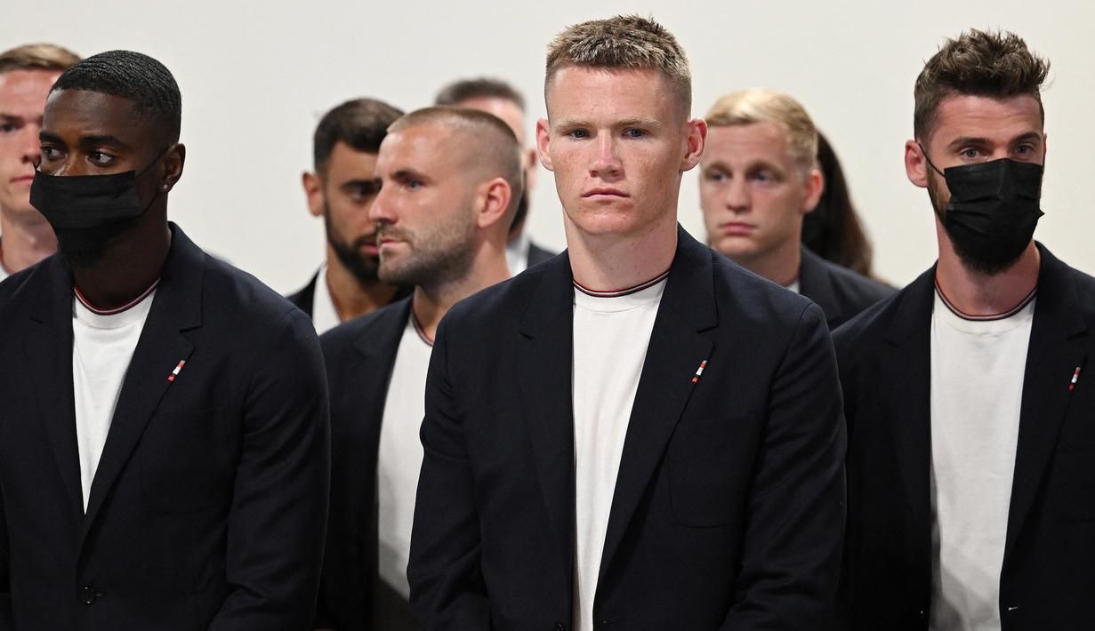 Manchester United dijadwalkan akan menjalani pertandingan persahabatan melawan Liverpool pekan depan. (AFP/Manan Vatsyayana)