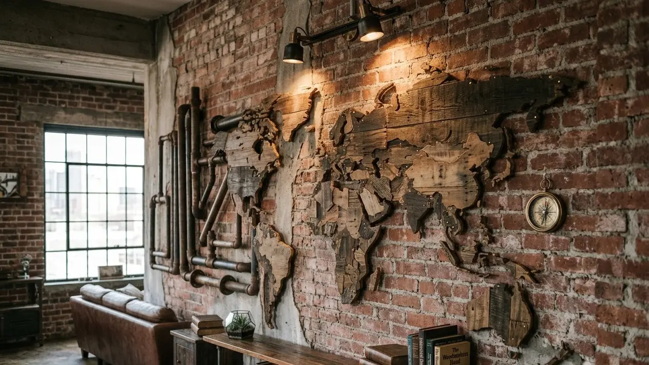 Inspirasi Dekorasi Rumah Industrial dari Bahan Bangunan Bekas atau Sisa