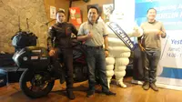 Tempuh Jarak Bandung-Paris, Ban Motor Ini Tak Perlu Diganti 